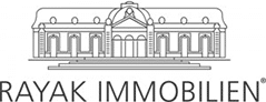 RAYAK Immobilien Logo mit Schloss Benrath