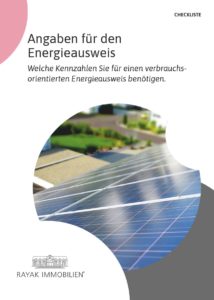 Chechliste mit Energieausweis Cover