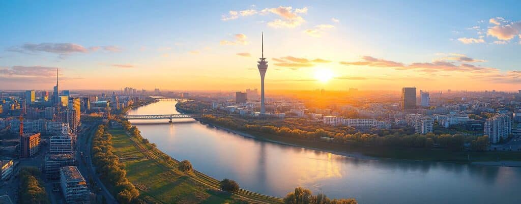 Wohnung kaufen Düsseldorf: Düsseldorfer Skyline