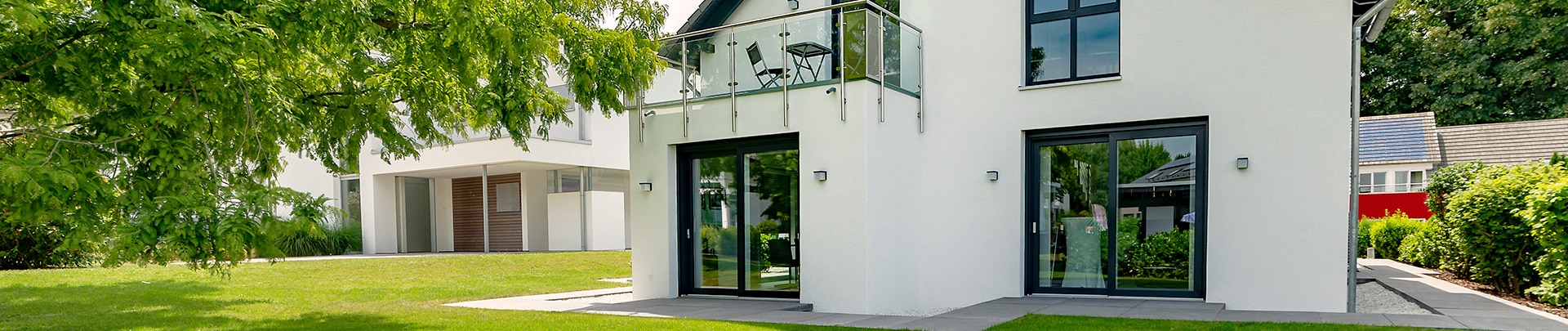 Haus mit Garten
